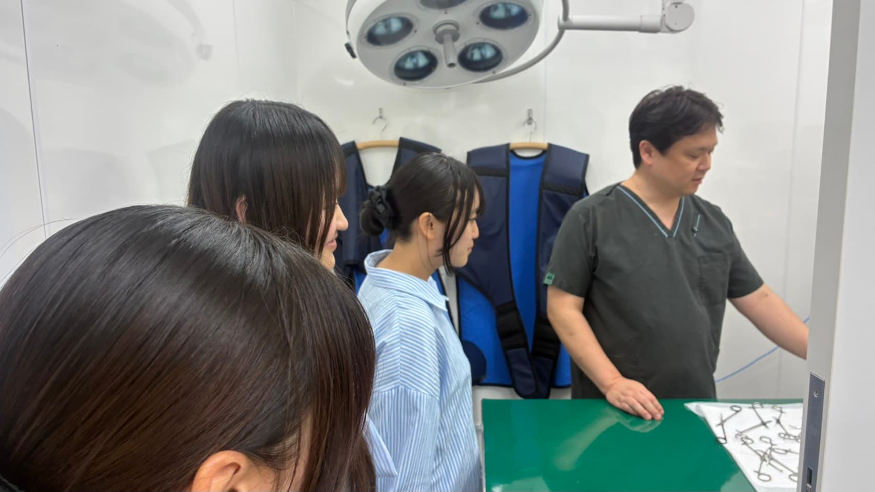 動物病院での現場見学